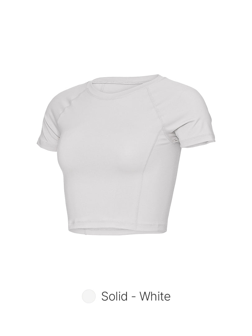 Airtouch Pace Cropped Short Sleeve