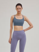 [SET] Softension Cross Back Bra & short leggings