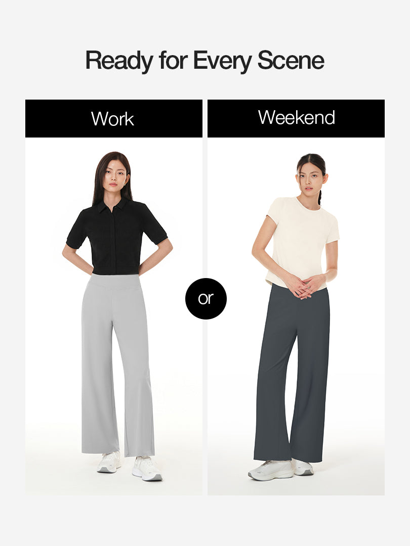 [2 SET] Airywin Wide Pants