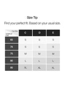 [3 SET] All-Day Fit C–D Cup Bra (Hook & No-hook)