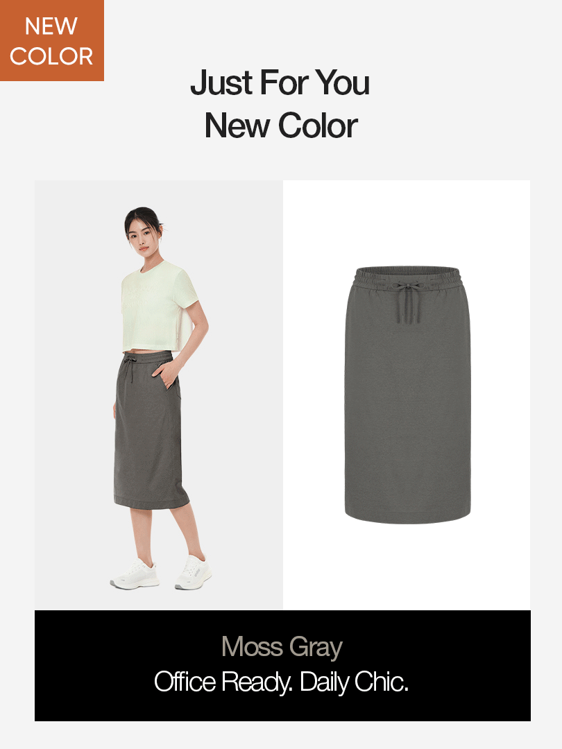 airy fit Midi Skirt