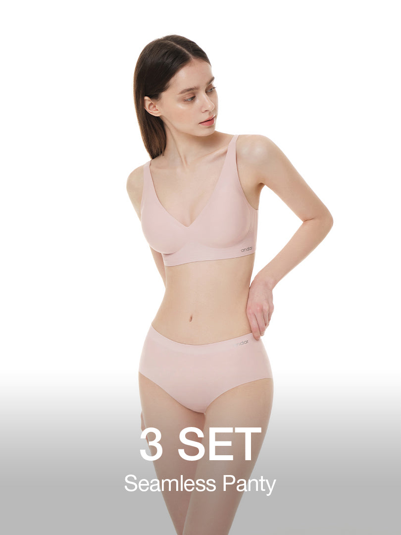 [3 SET] All-Day Fit Panty