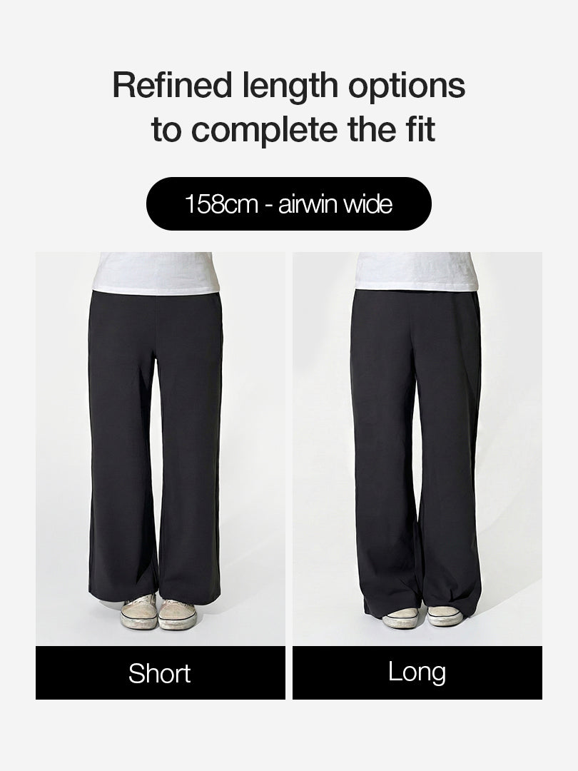 [2 SET] airywin Cargo Wide Pants & airywin Wide Pants