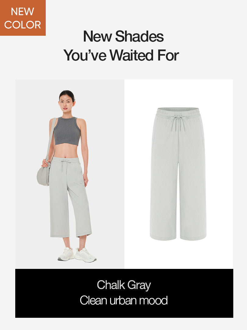 [2 SET] airyfit Wide Cropped Pants