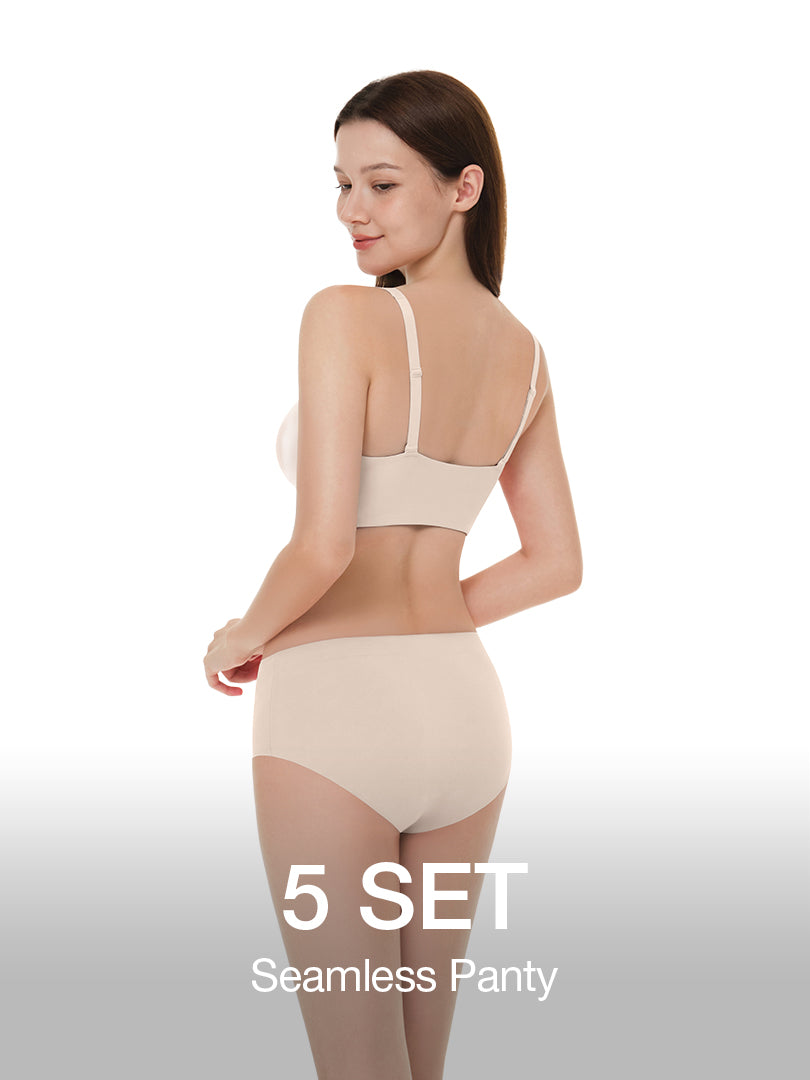 [5 SET] All-Day Fit Panty