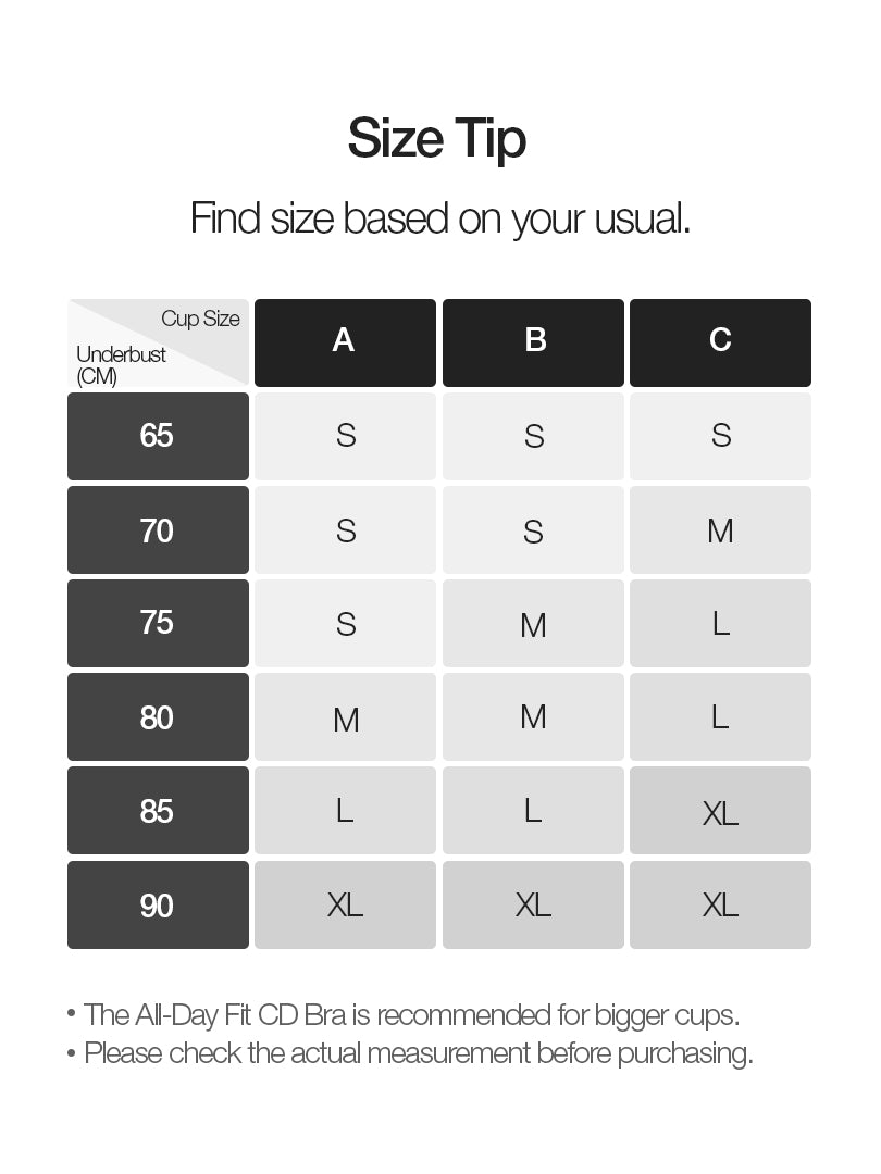 NEW All-Day Fit Cooling Bra (Hook & No - Hook)