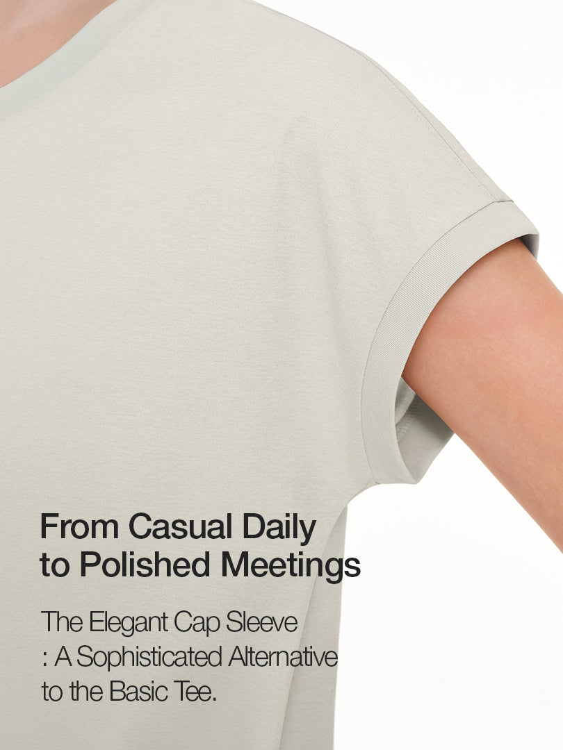 [SET] airy Fit Short Sleeve Sweatshirt & airy fit Wide Pants