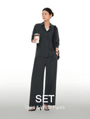 [SET] icefluid Wide Pants & icefluid Relaxed Fit Shirt