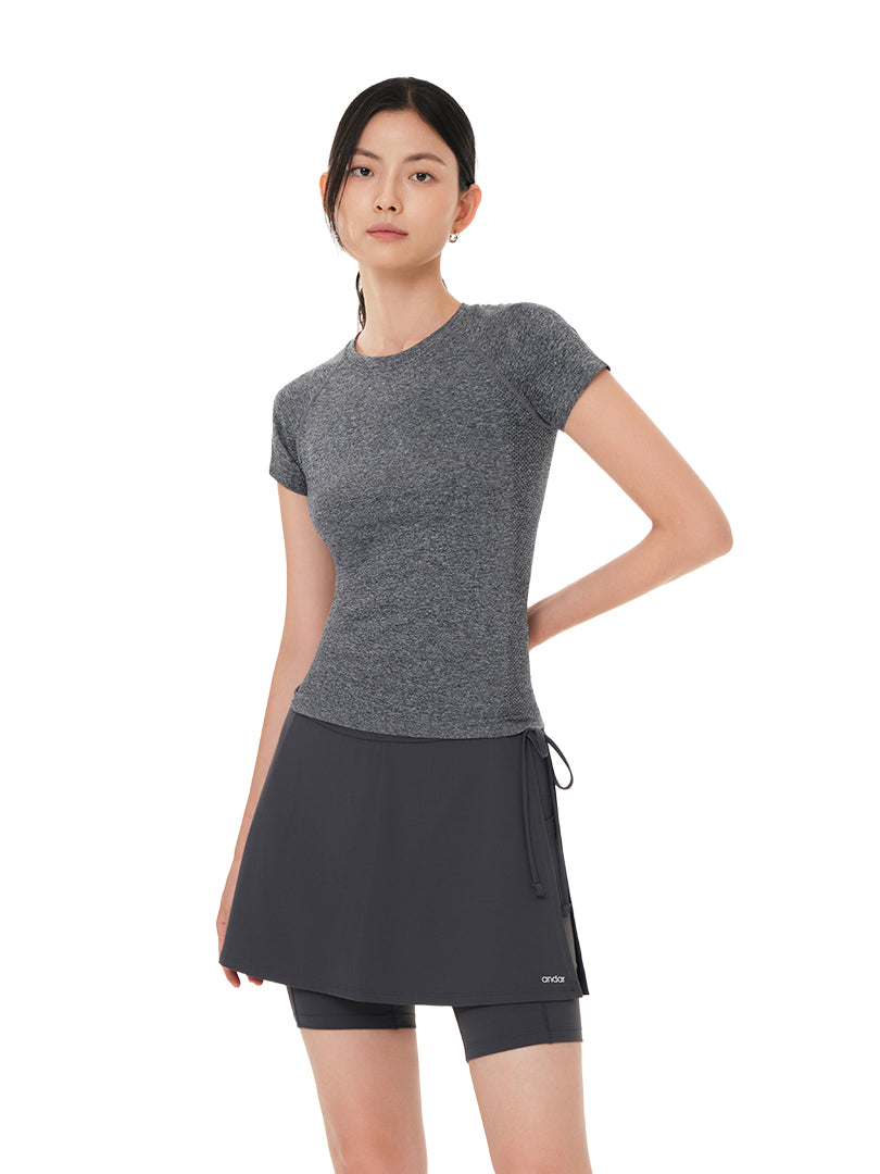 Skin Feel Slim Fit Short Sleeve