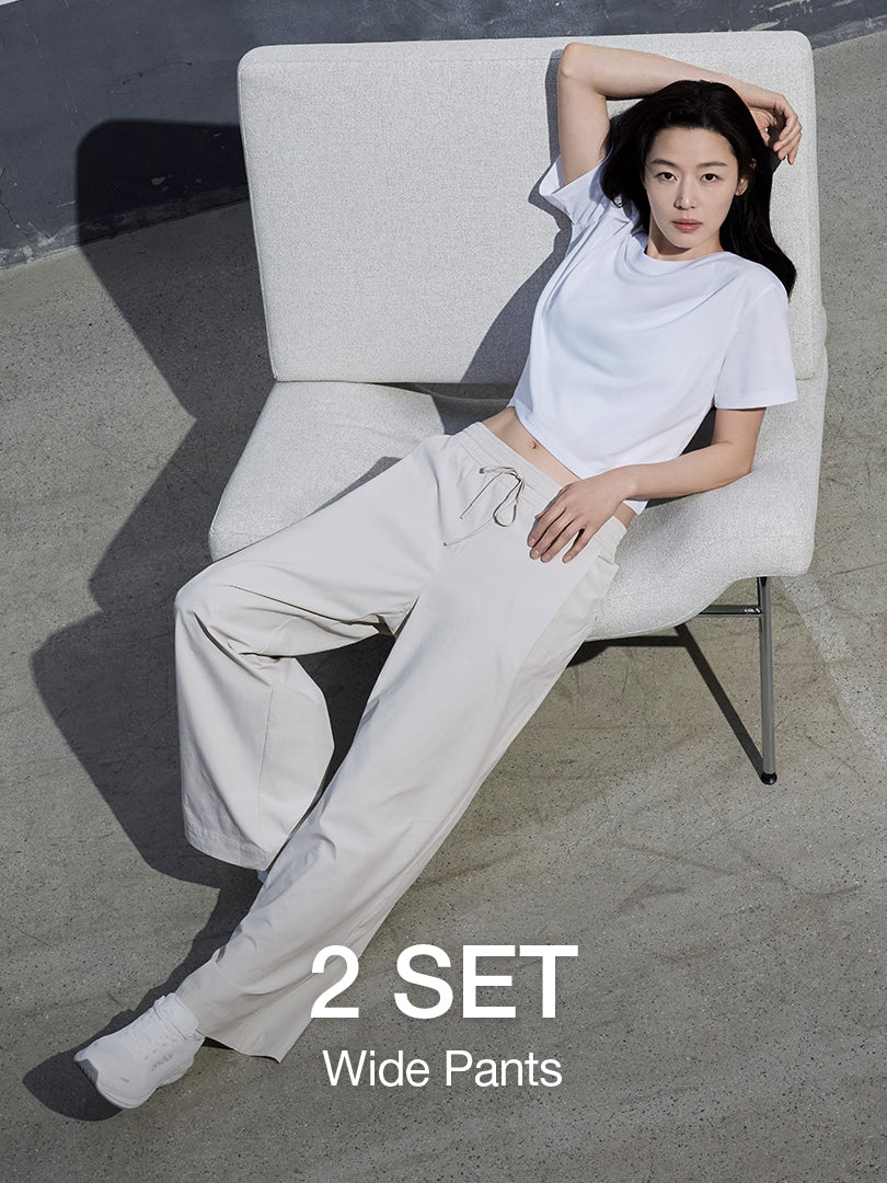 [2 SET] airst Wide Pants