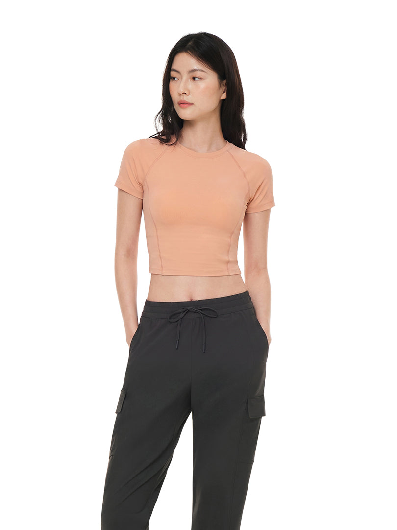 Airtouch Pace Cropped Short Sleeve