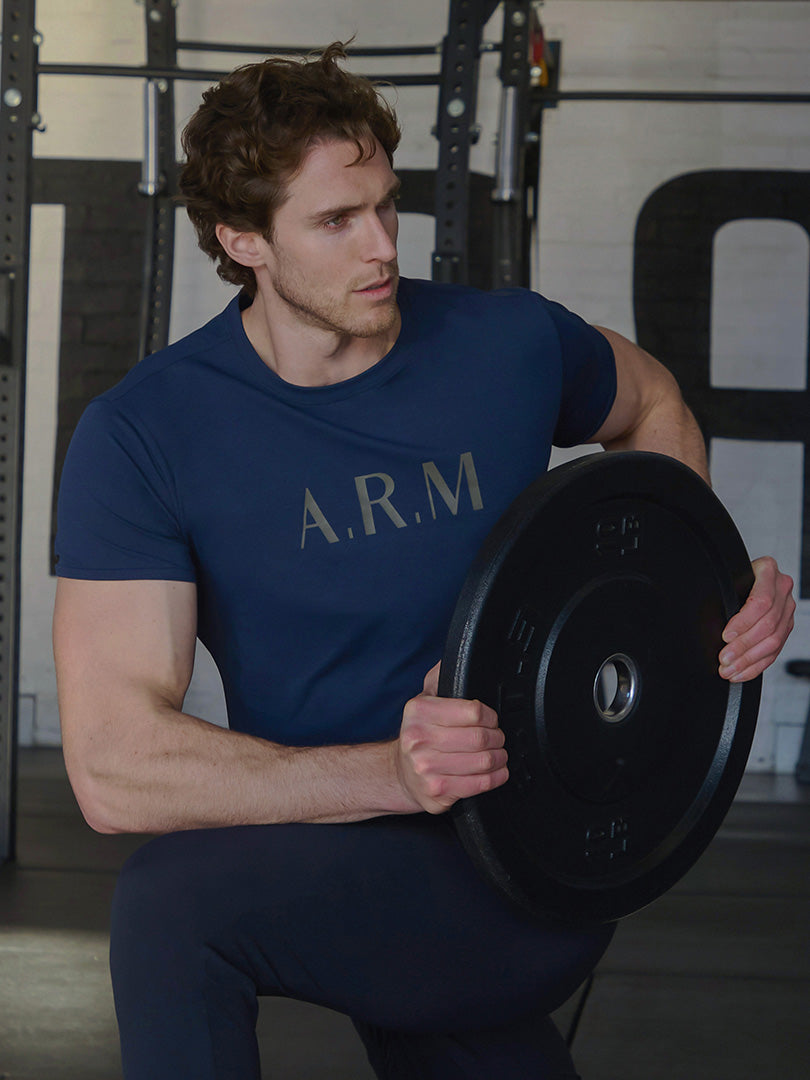Men's Airy Fit A.R.M Athletic Fit Short Sleeve