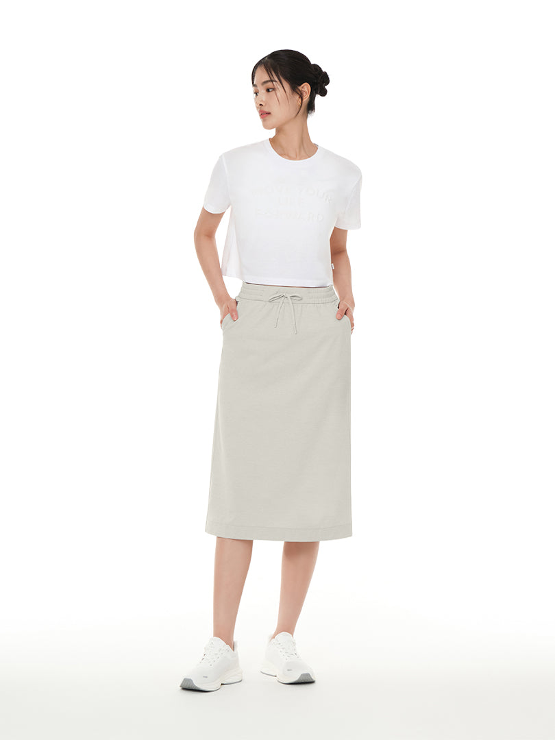 airy fit Midi Skirt