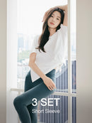 [3 SET] airyfit Oversized Fit Short Sleeve