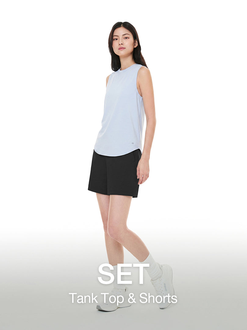 [2 SET] NEW airyfit Tank Top + airyfit Shorts (Short)