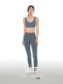 [SET] airywin Leggings & All Day Bra
