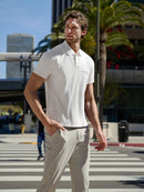 Men's Pique Short Sleeve Polo Shirt