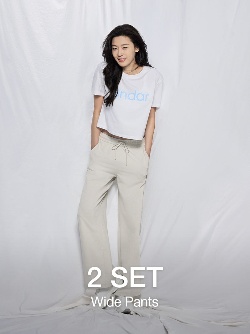 [2 SET] airyfit Wide Pants