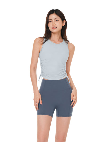 soft modal Ruched Sleeveless