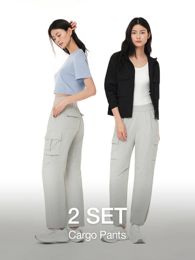 [2 SET] Airst 2 Way Cargo Pants