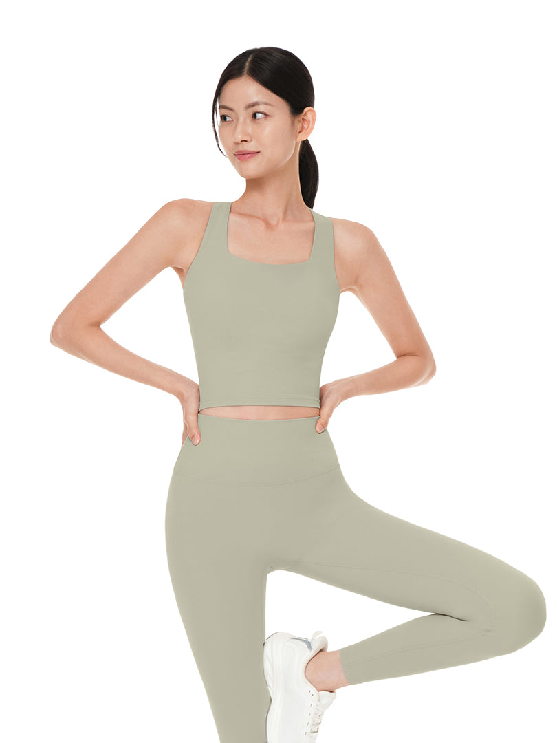 Airywin Square Neck Longline Bra