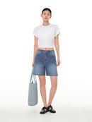 Ice Airdenim Shorts (Knee Length)