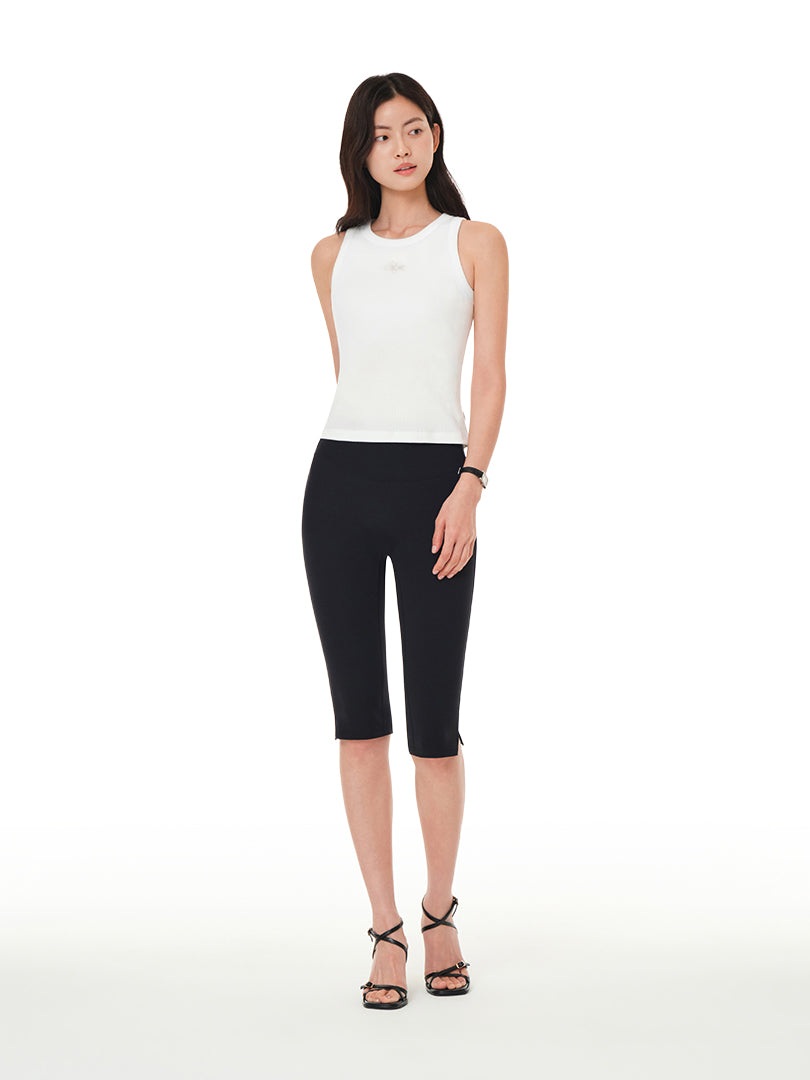 airywin Capri Side Slit Leggings