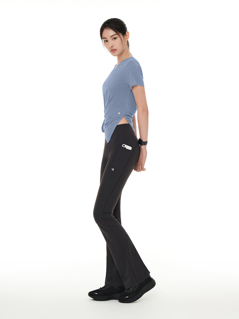 Airywin Flare Pocket Leggings (Short)