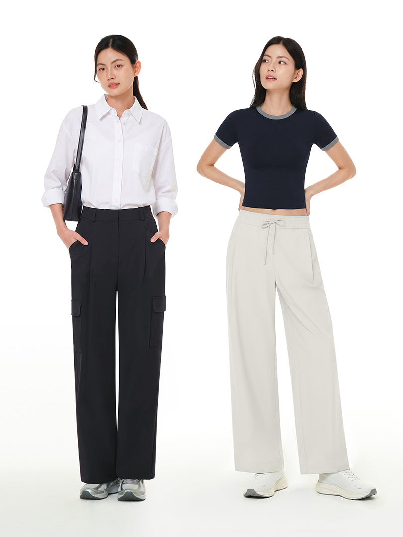 [SET] Airst Wide & 2 Way Cargo Pants