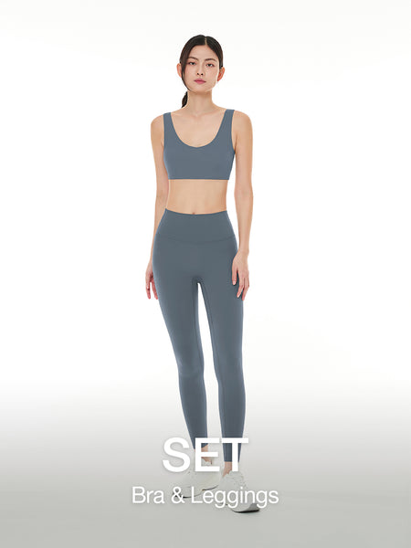 [SET] Airywin Leggings & All Day Bra Set