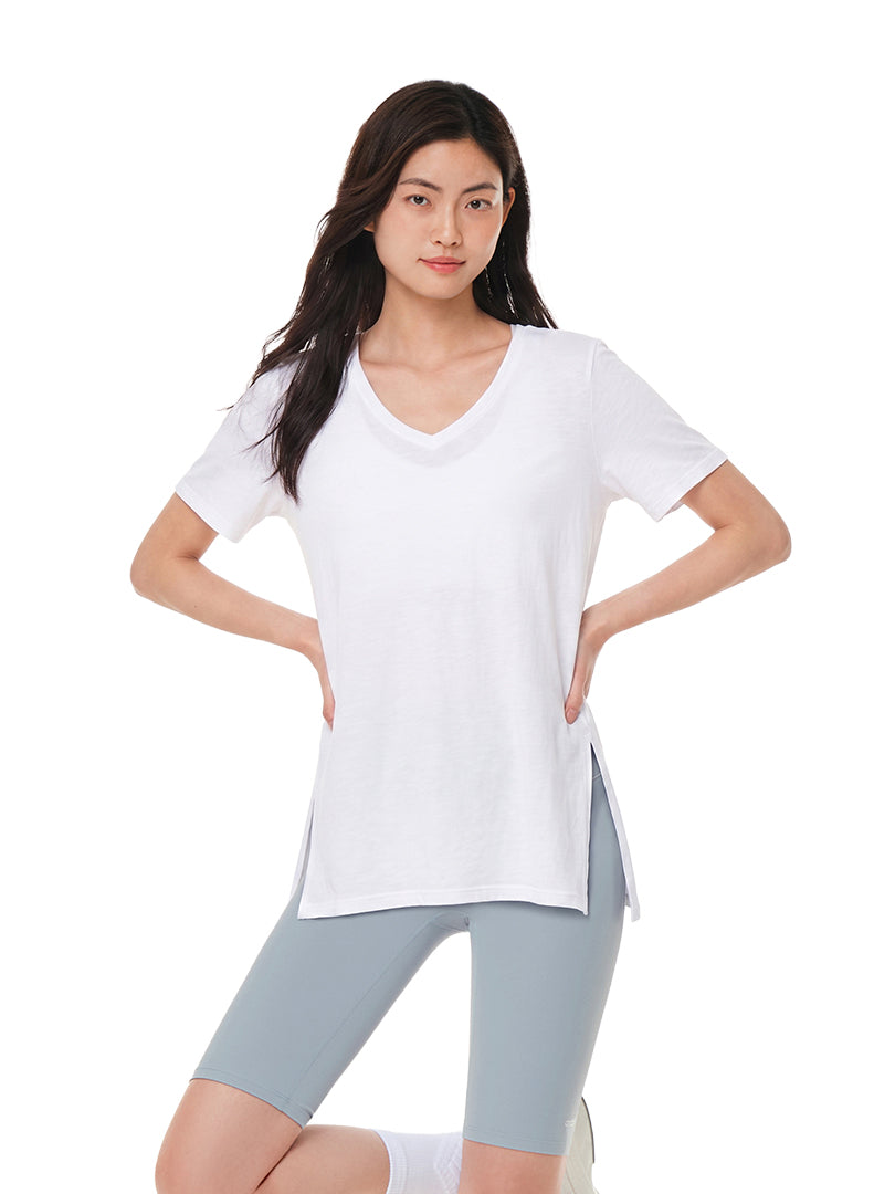 linen-like Short Sleeve