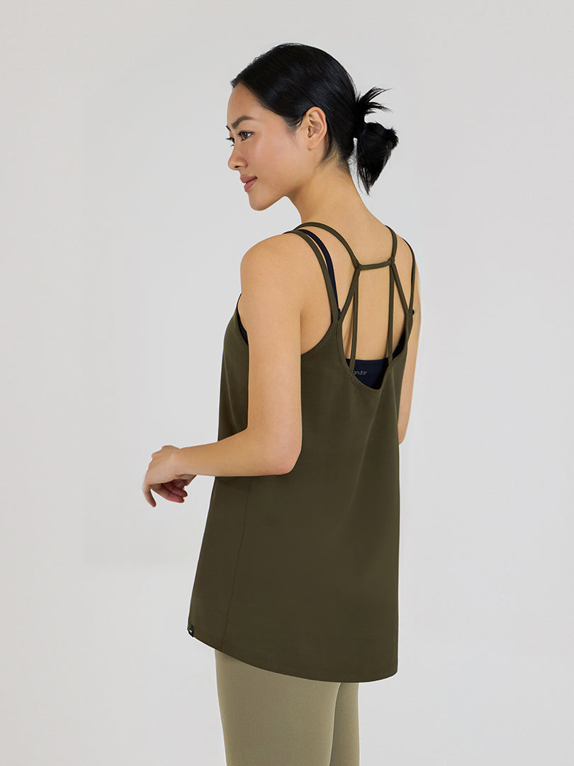 Modal Sustainable Strappy Tank Top