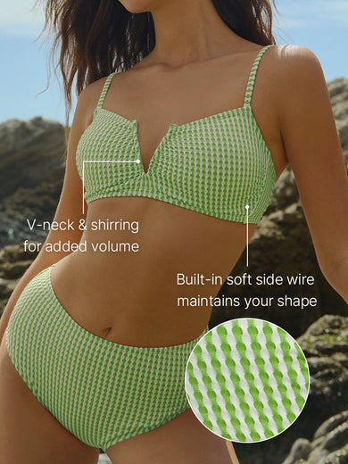 V Cut Bikini Top