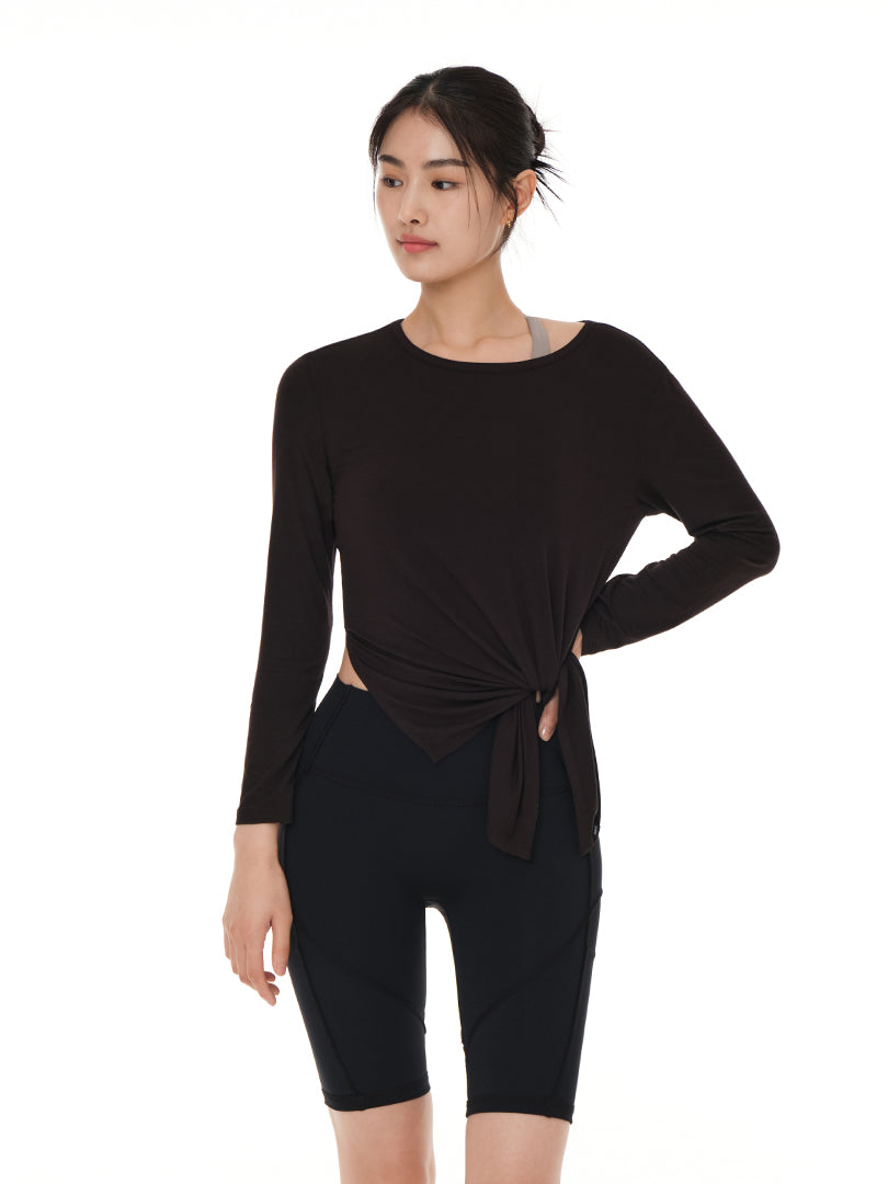 Side Slit Long Sleeve