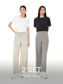 [2 SET] Airst & Airywin Wide Pants