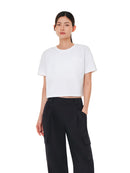 Stay-Cool Pocket Cropped Short Sleeve