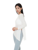 Side Slit Long Sleeve