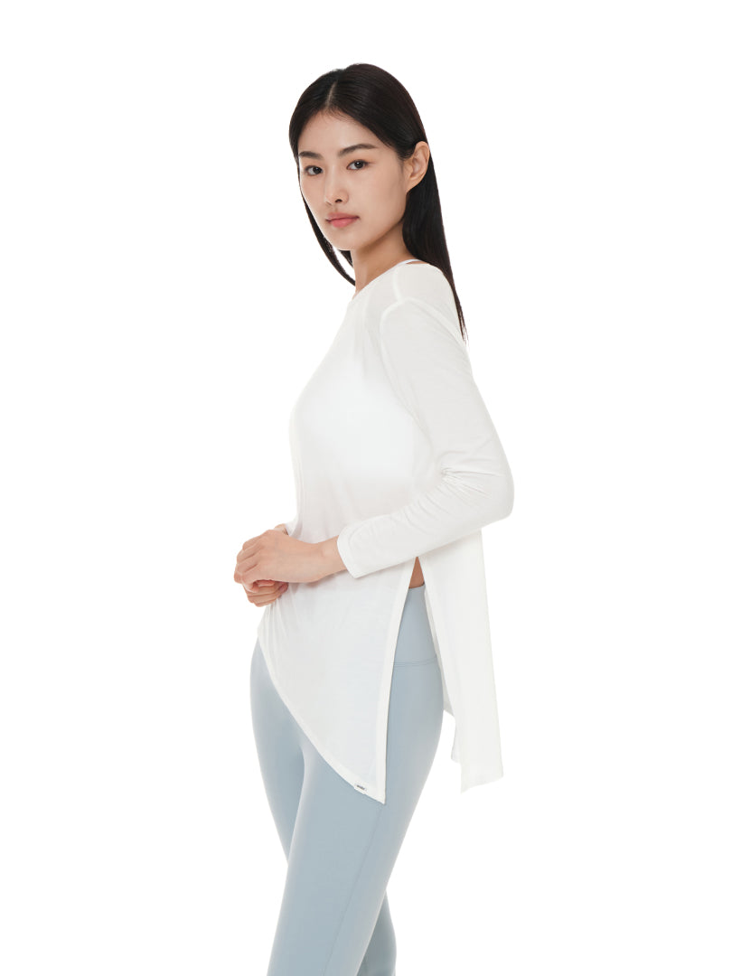 Side Slit Long Sleeve