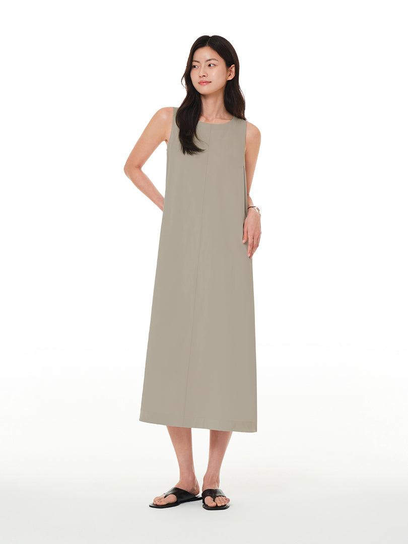 freshmove Sleeveless Maxi Dress