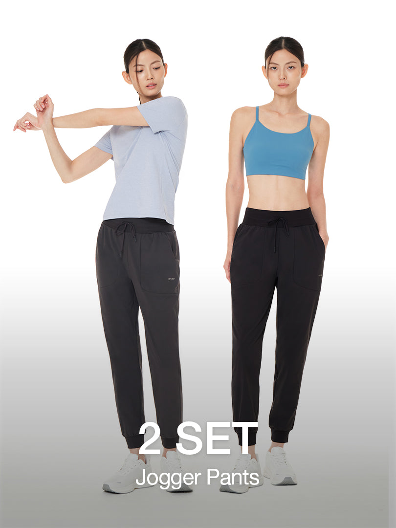 [2 SET] Airst Summer Joggers