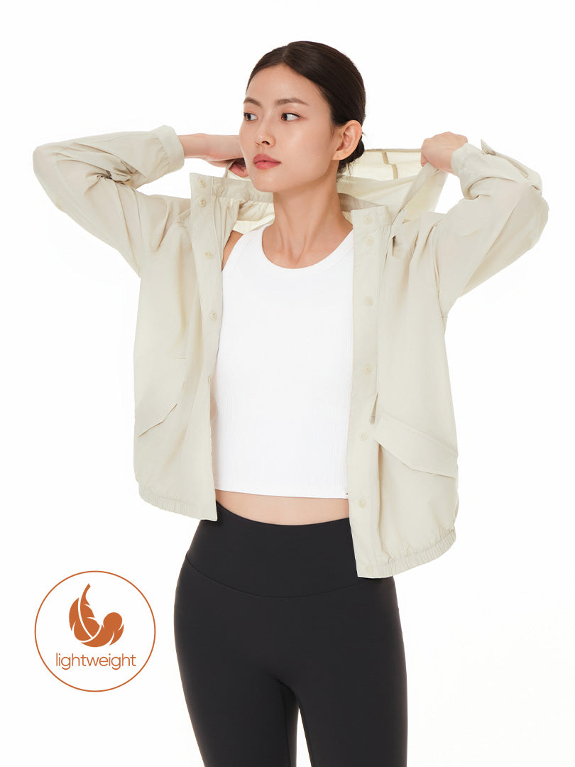 Aerowashing Hoodie Shirt Jacket