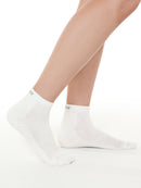 Signature Logo Round Sneakers Socks