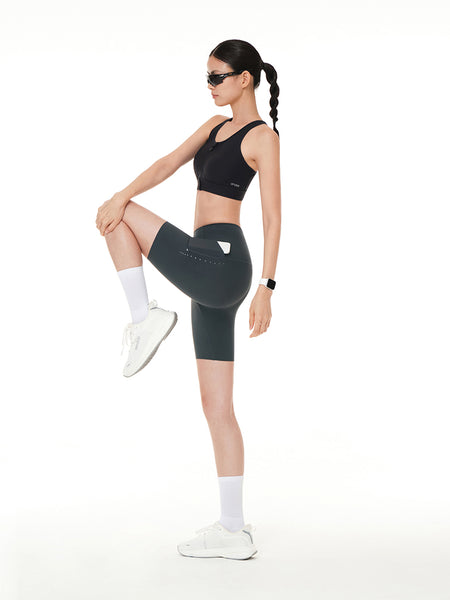 Running Biker Shorts with Pockets