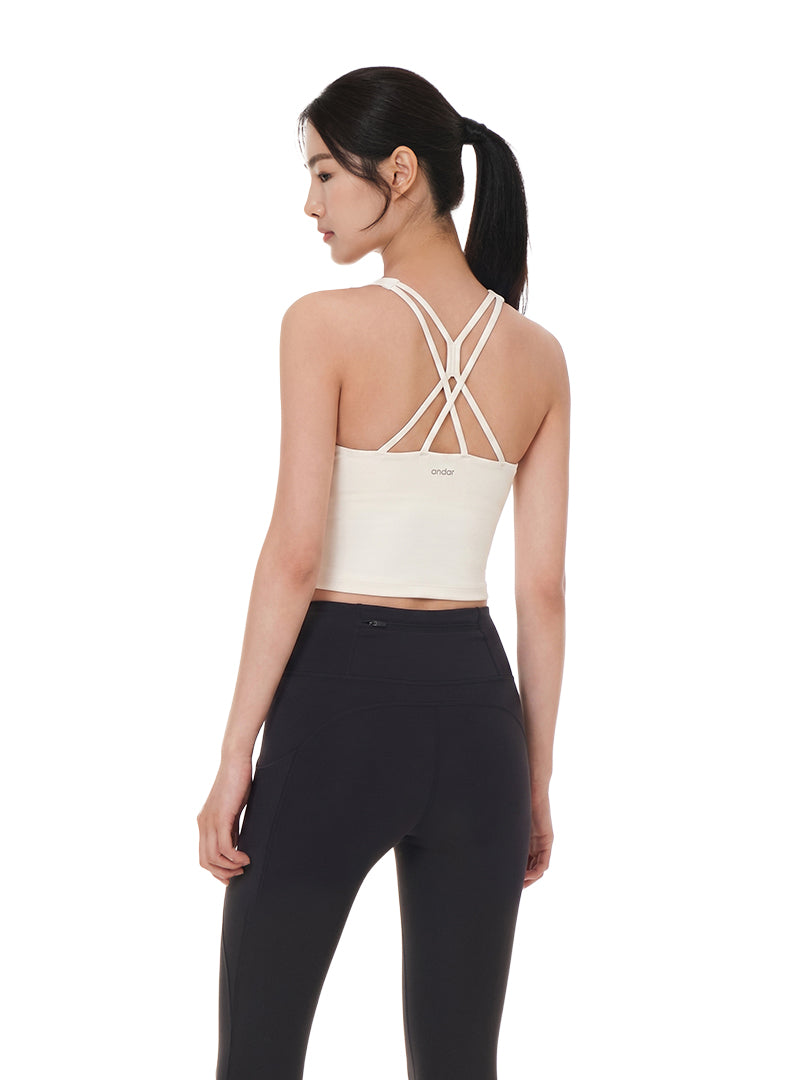 Be-Free Twist Back Longline Bra