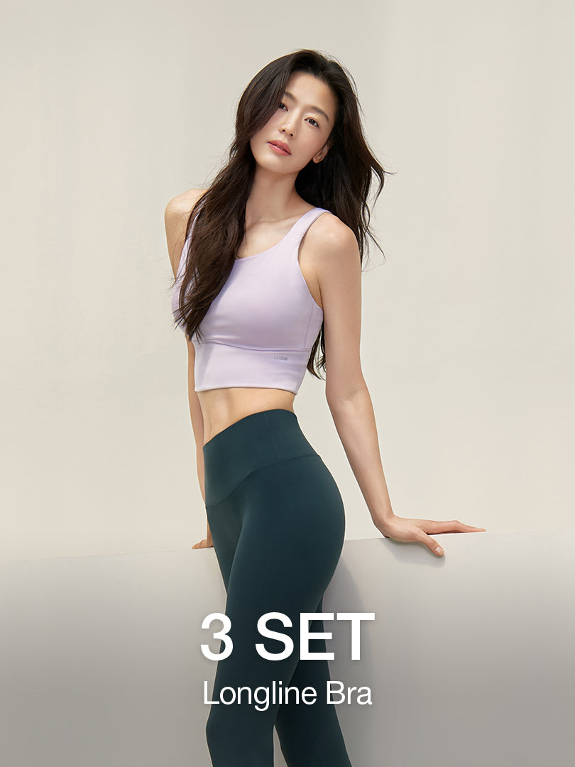 [3 SET] be-free All Day Longline Bra