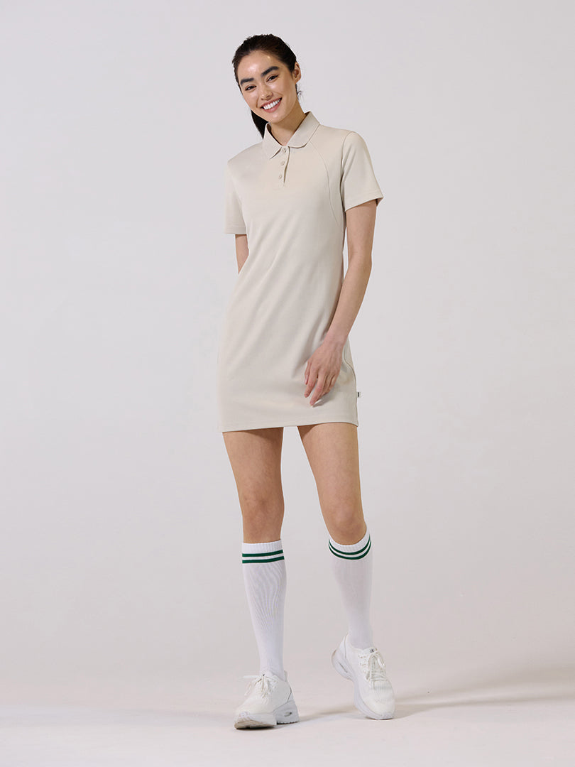 Pique Polo Line Dress