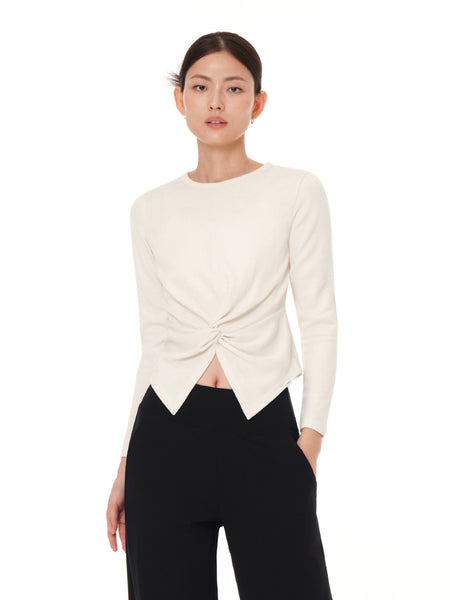 Wonderknit Twist Split Long Sleeve
