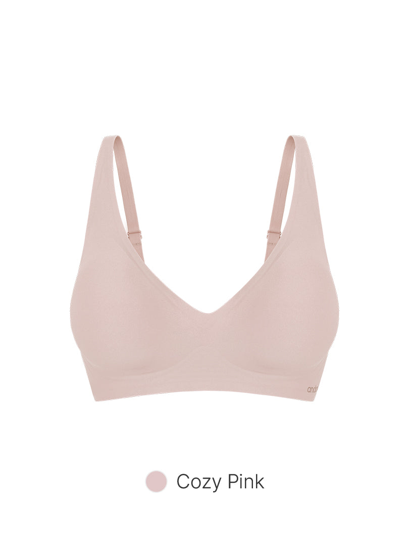 All-Day Fit Hook & Eye Bra (Built-In Pads)