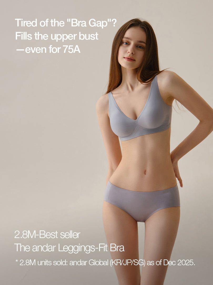 [5 SET] All-Day Fit Bra (Hook & No-hook)