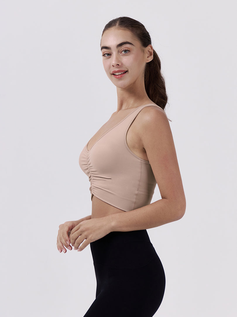 Airexpert Ruched Longline Bra